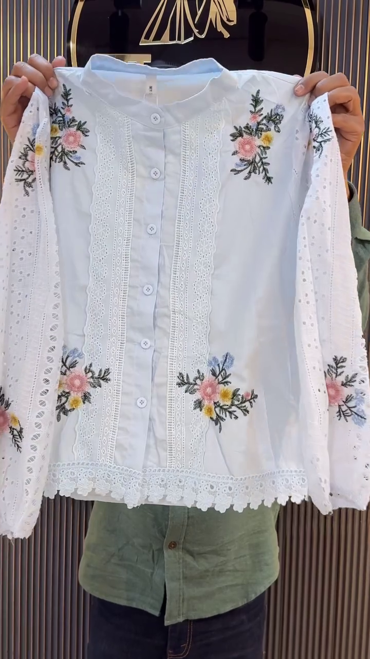 Women's Vintage Style Casual Blouse Top