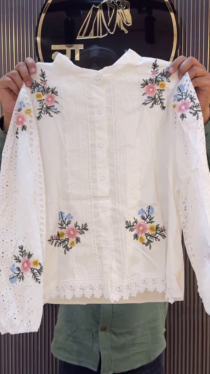 Women's Vintage Style Casual Blouse Top