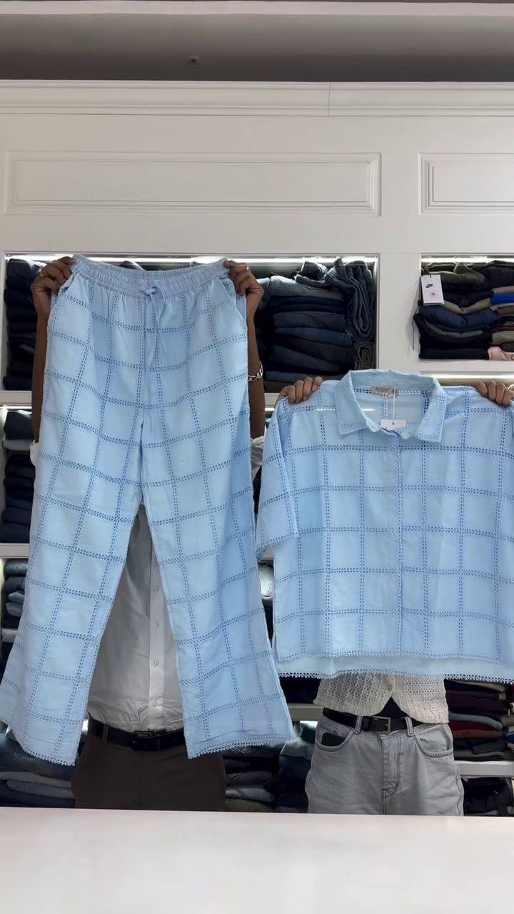 Summer Two-Piece Coordinated Outfit Set