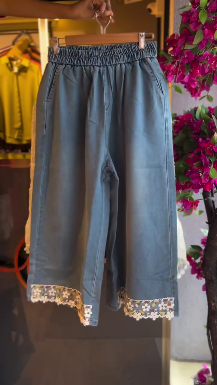 Denim Shorts Two-Piece Summer Outfit Set