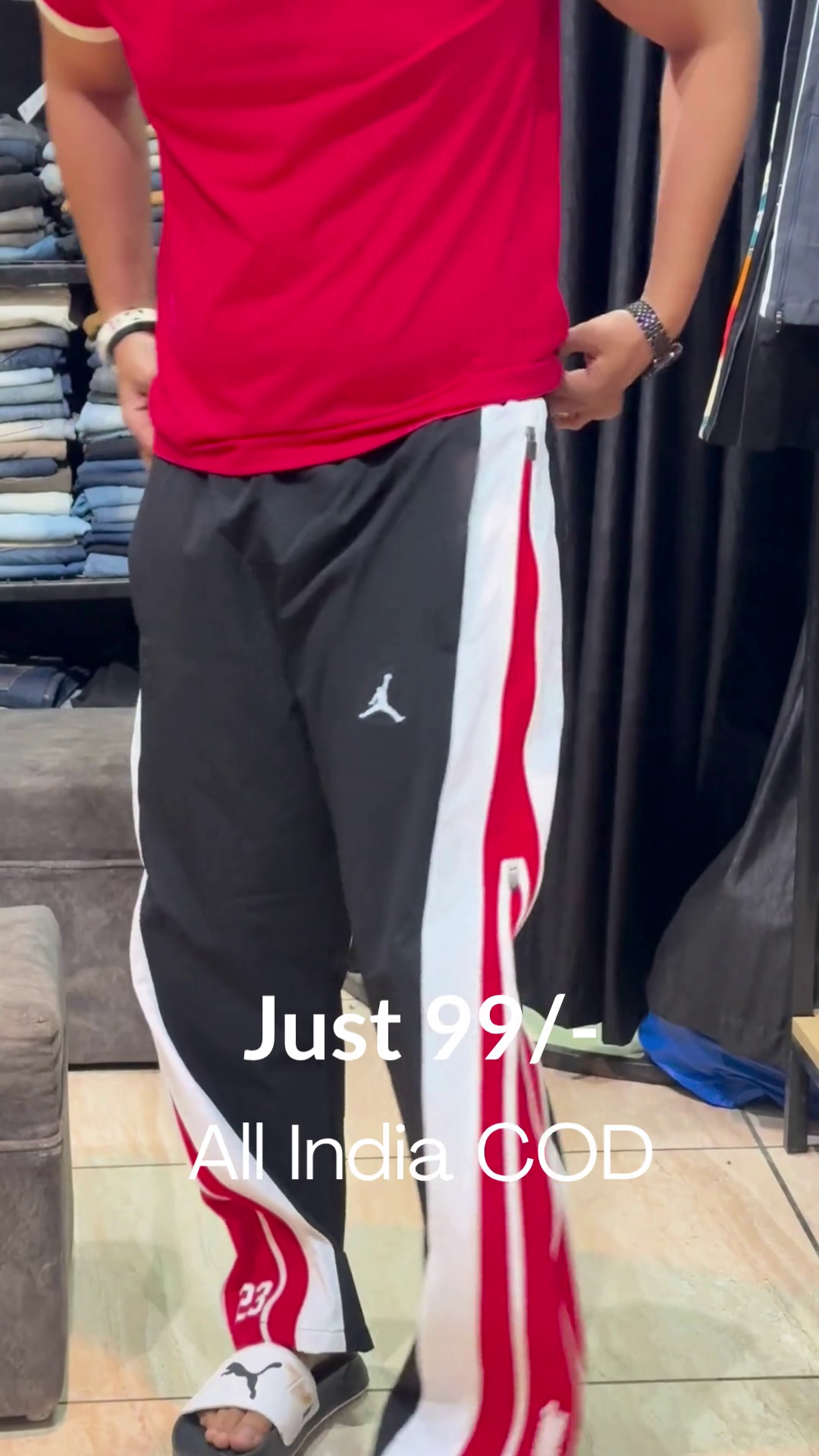 Urban Sprint Colorblock Track Pants – Sporty Edge Streetwear ⚡🏃‍♂️🔥