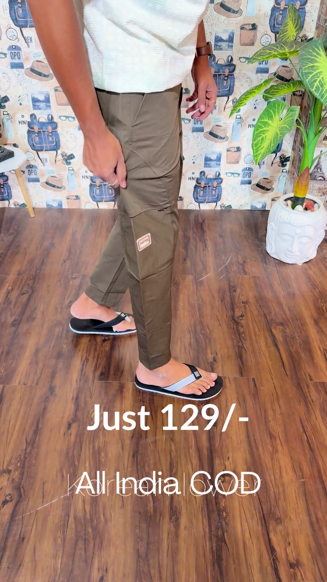 Urban Flex Black Cargo Pants – Sleek Street Comfort Edition 🖤🔥👖