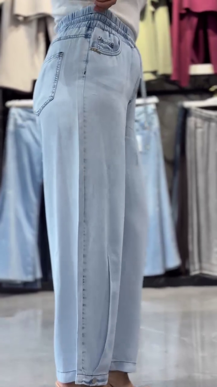 👖 Trendy Wide-Leg Denim Jeans – Relaxed Fit Everyday Fashion 💙✨
