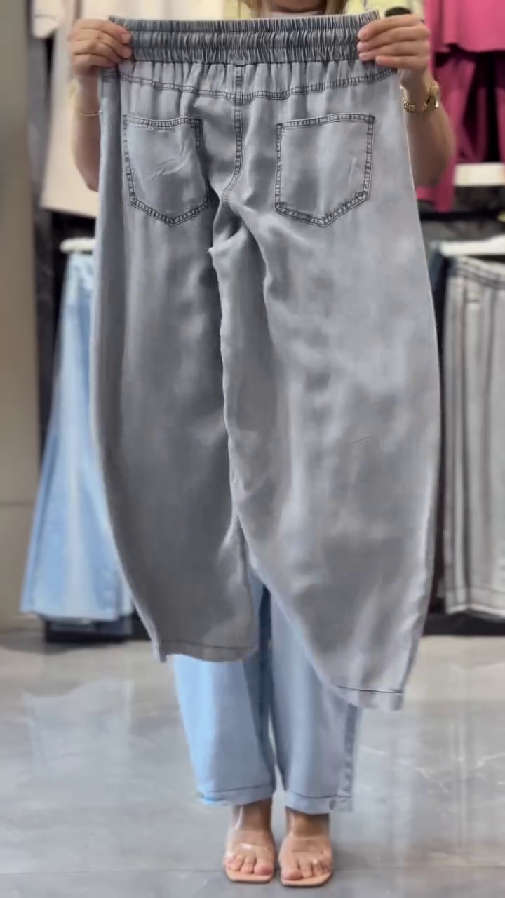 👖 Trendy Wide-Leg Denim Jeans – Relaxed Fit Everyday Fashion 💙✨
