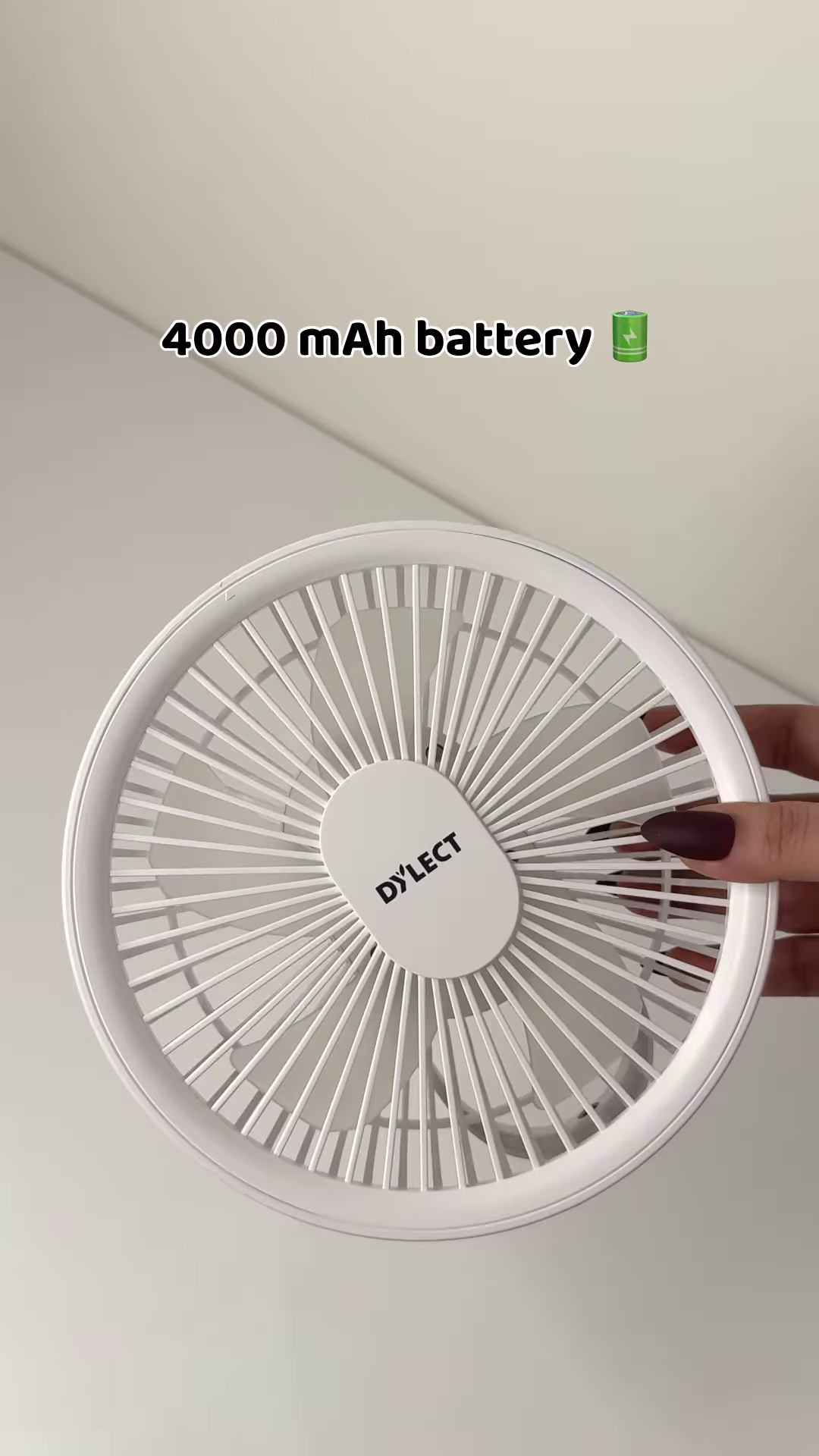 🌬️❄️ Portable Adjustable Air Circulation Fan – Rechargeable Silent Cooling Desk Fan with Remote Control & Multi-Speed Airflow 💨✨