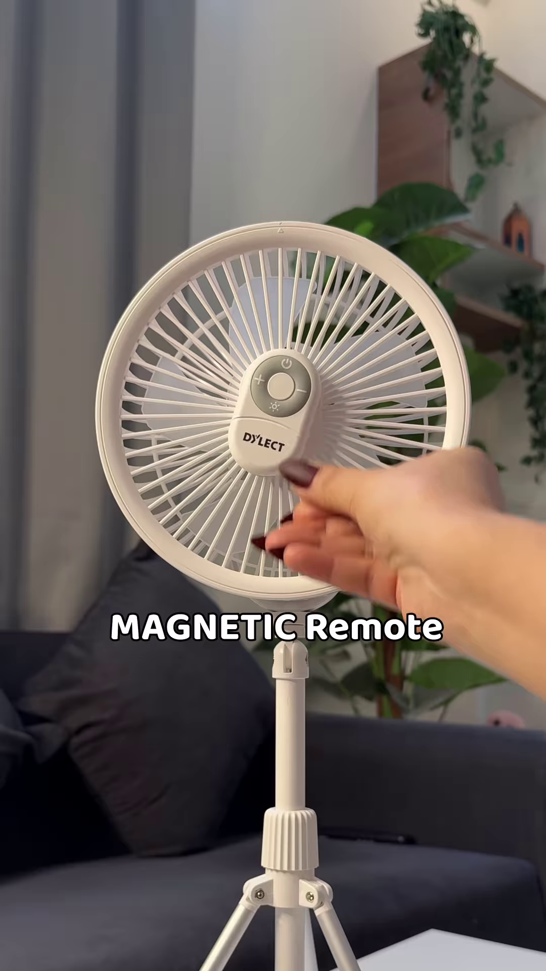 🌬️❄️ Portable Adjustable Air Circulation Fan – Rechargeable Silent Cooling Desk Fan with Remote Control & Multi-Speed Airflow 💨✨
