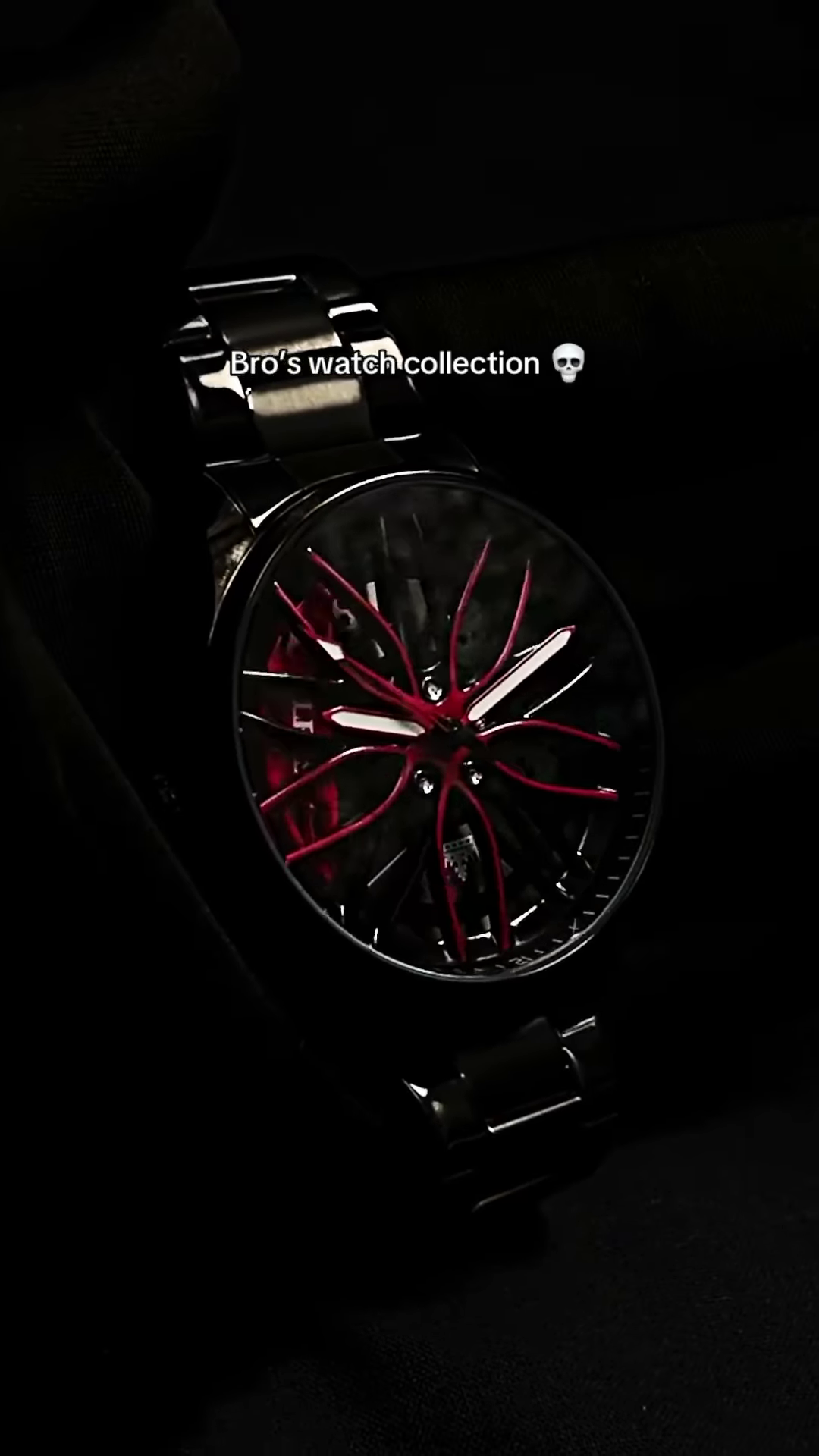 ⌚🔥 Futuristic Rotating Turbine Style Luxury Wrist Watch – Premium Metallic Designer Timepiece with Sports Inspired Dial 🚗✨