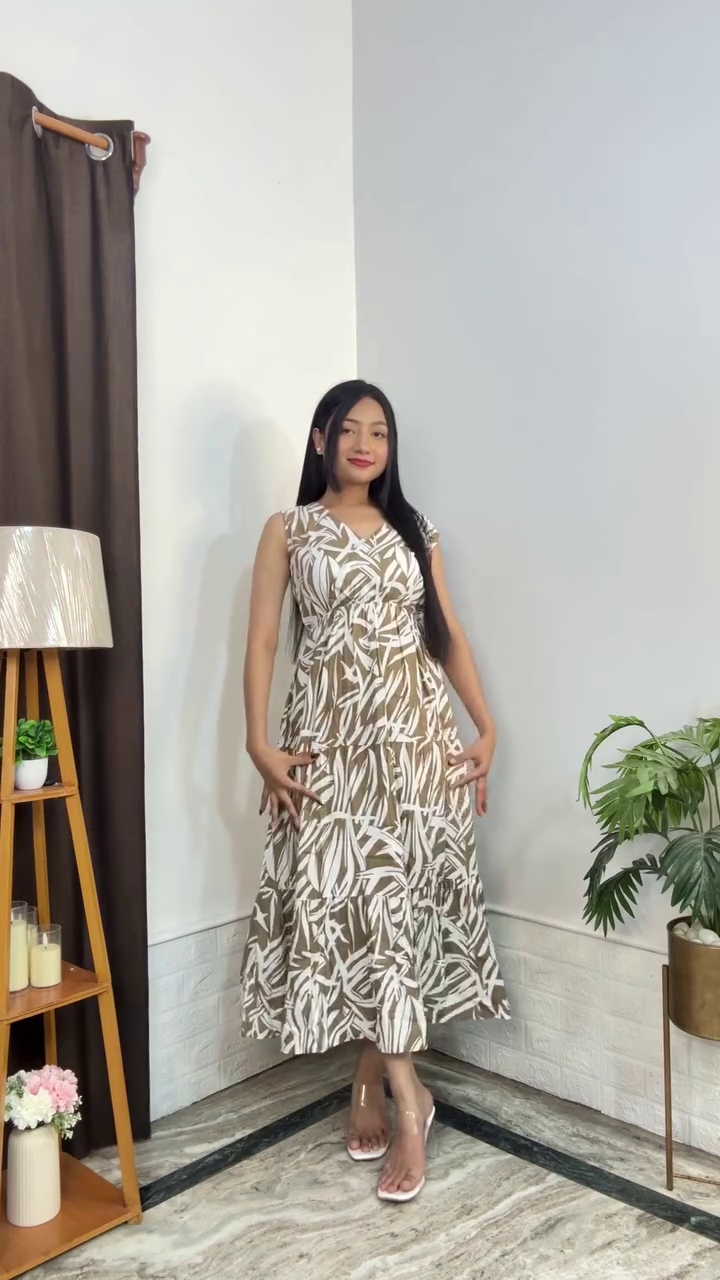 🌺 Blossom Grace Floral Maxi Dress – Elegant Summer Princess Dress | Premium Quality | XXS to XXL 👗✨