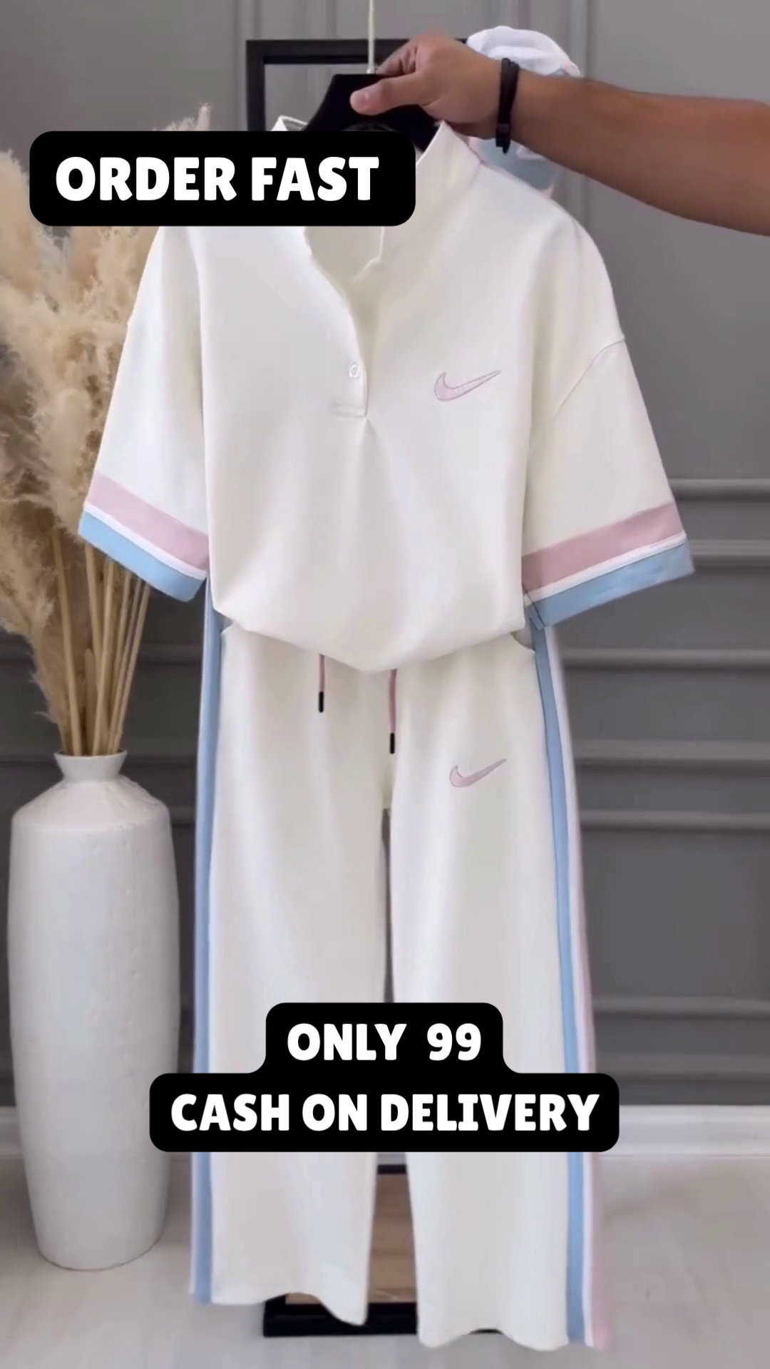 Premium Pastel Co-Ord Lounge Wear Set for Women 🌸 | Soft Cotton Blend Casual Outfit 👗 | Elegant Half Sleeve Top & Straight Fit Pants 💫 | Trendy Daily Wear | Travel, Home & Street Style Collection 💖