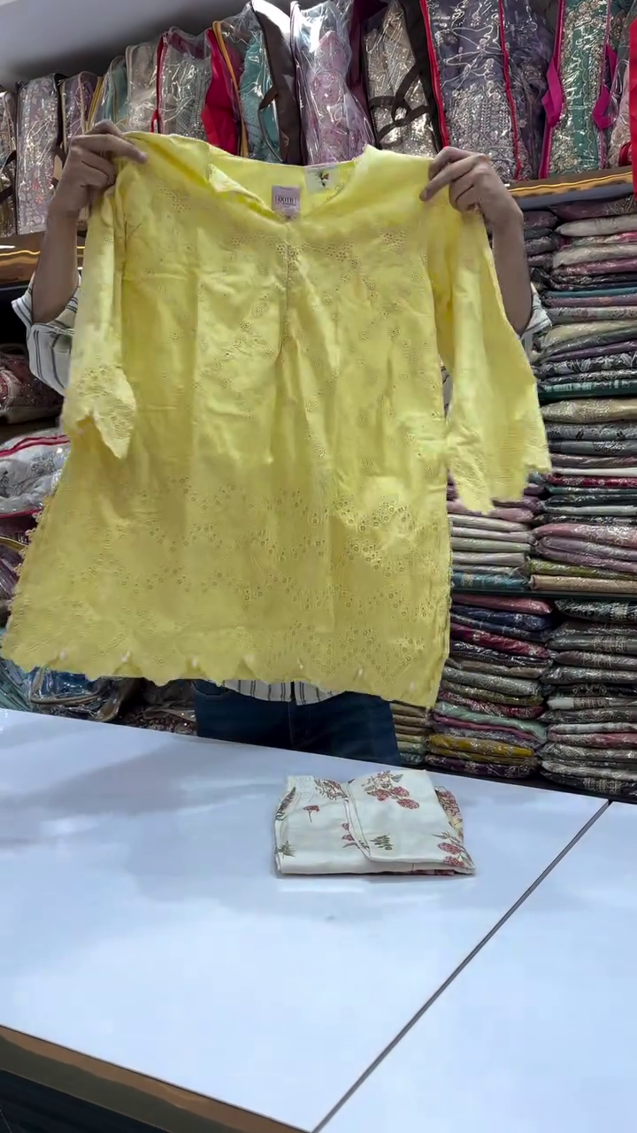 🌸 Elegant Floral Cotton Kurti Collection – Everyday Comfort Meets Timeless Style ✨💖