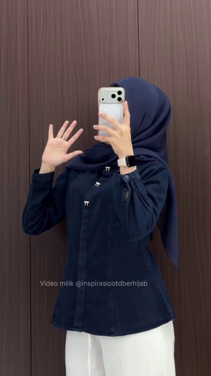 🤍 Elegant Modest Everyday Casual Shirt & Wide-Leg Trouser Outfit ✨🕊️🌸
