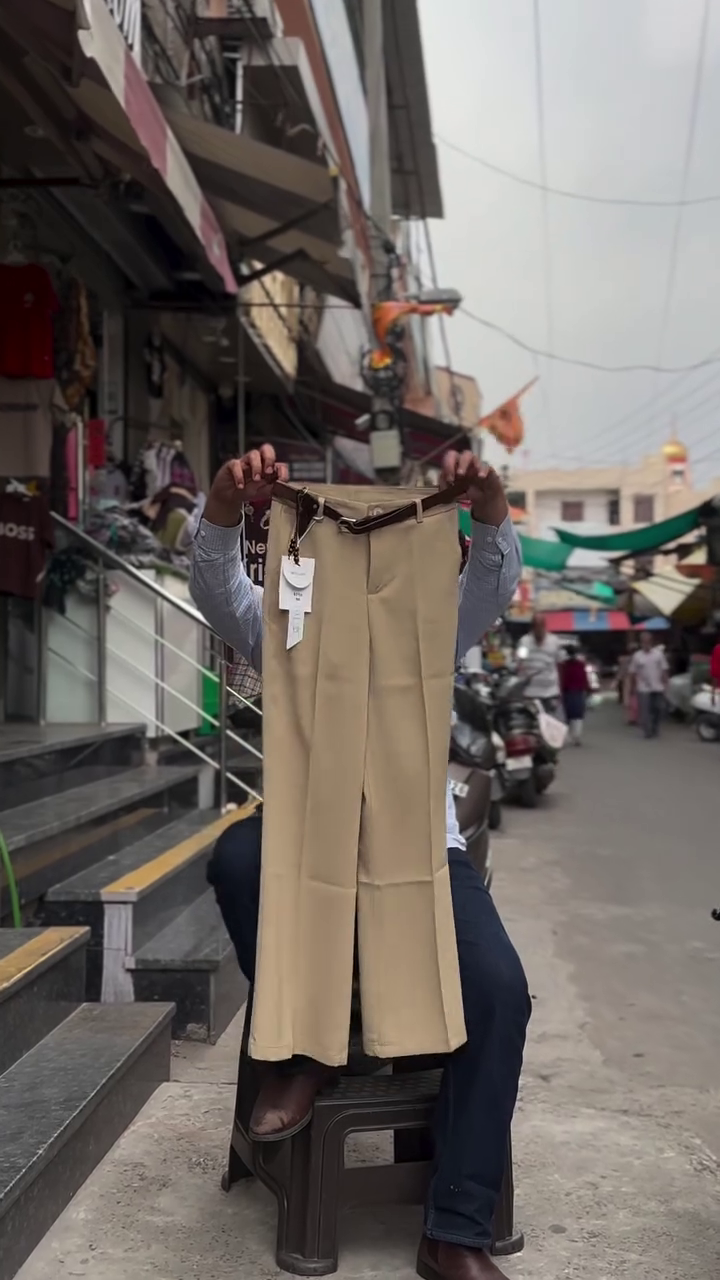 🤍✨ Premium Women's High-Waist Wide Leg Culotte Pants with Adjustable Belt Detail | Elegant Casual & Office Wear Bottom