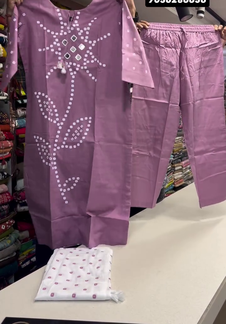 💜✨ Women's Elegant Ethnic Printed Kurta with Matching Straight Pants & Coordinated Dupatta Set | Premium Traditional Wear Ensemble
