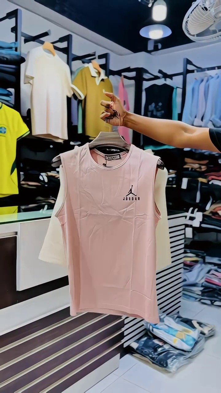 🌸 Premium Blush Pink Sleeveless Activewear Muscle Tee for Men & Women – Lightweight Gym, Sports & Casual Performance Vest 🌸