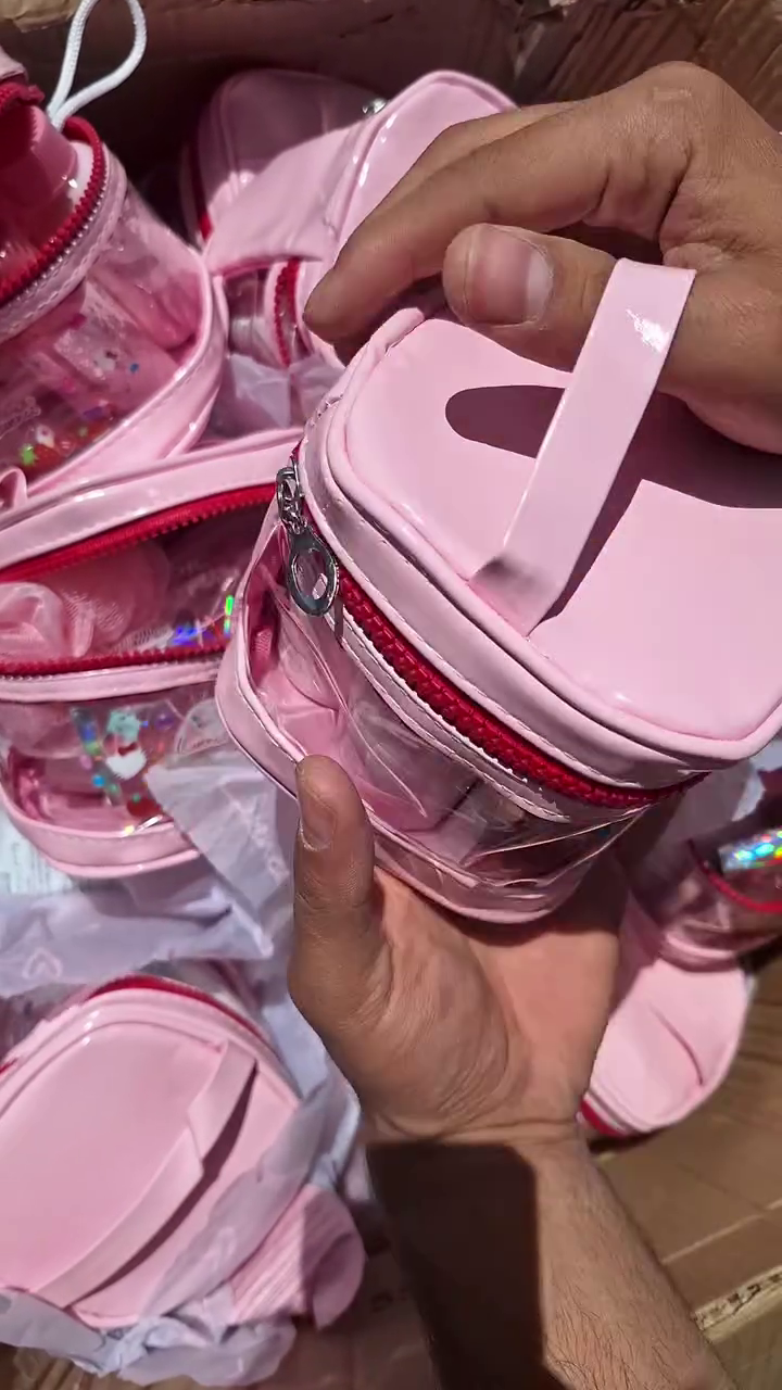 🎀 Premium Transparent Mini Cosmetic Storage Bag | Portable Makeup Organizer & Travel Pouch | Multipurpose Zipper Case for Cosmetics & Accessories | Cute Stylish Organizer | Multiple Colors & Designs Available | All Sizes Available (XXS to XXL) ✨