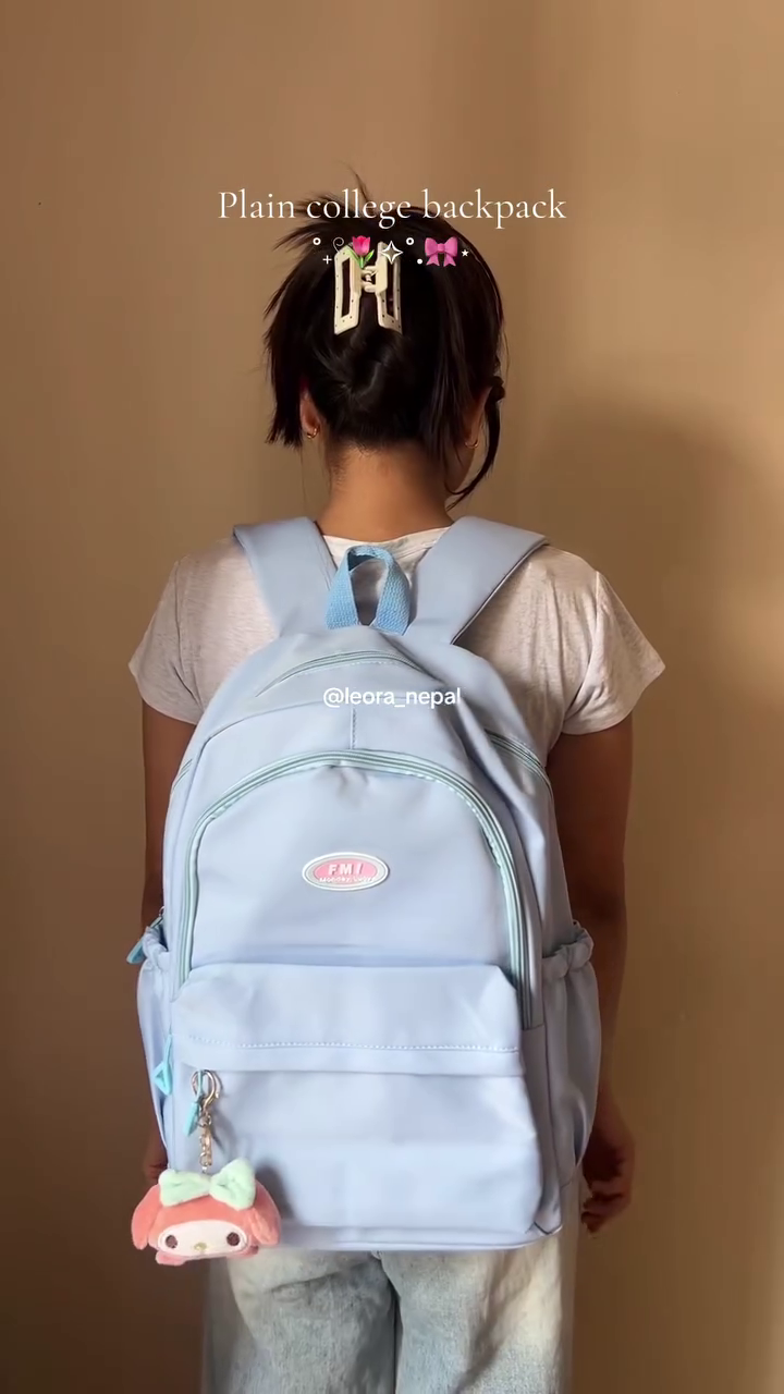 🎒 Premium Minimalist College Backpack for Students | Lightweight Travel School Office Everyday Backpack