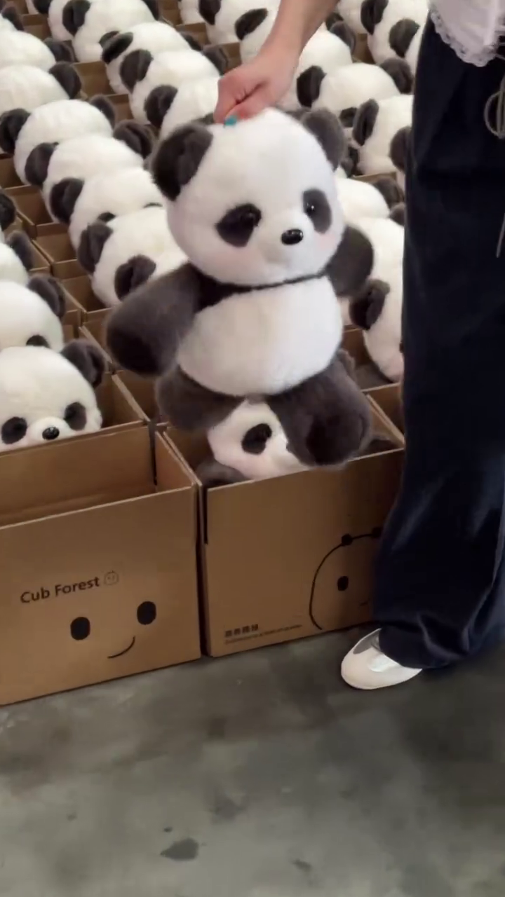 🐼 Premium Adorable Soft Panda Plush Toy – Ultra Fluffy Cuddle Companion for Kids, Home Décor & Gift Collection 🐼🤍