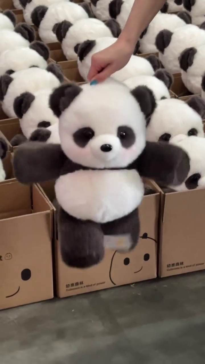 🐼 Premium Adorable Soft Panda Plush Toy – Ultra Fluffy Cuddle Companion for Kids, Home Décor & Gift Collection 🐼🤍