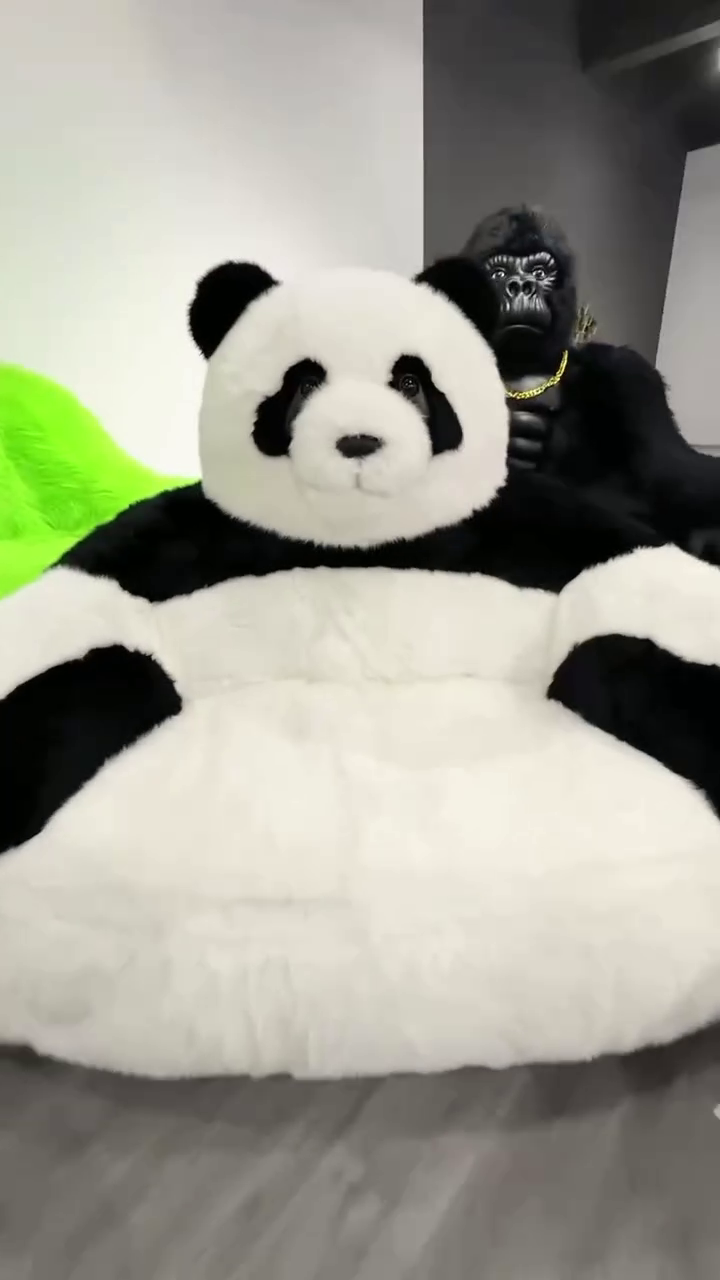 🐼 Premium Giant Panda Plush Bean Bag Sofa Chair | Ultra-Soft Cozy Lounge Seat for Kids & Adults