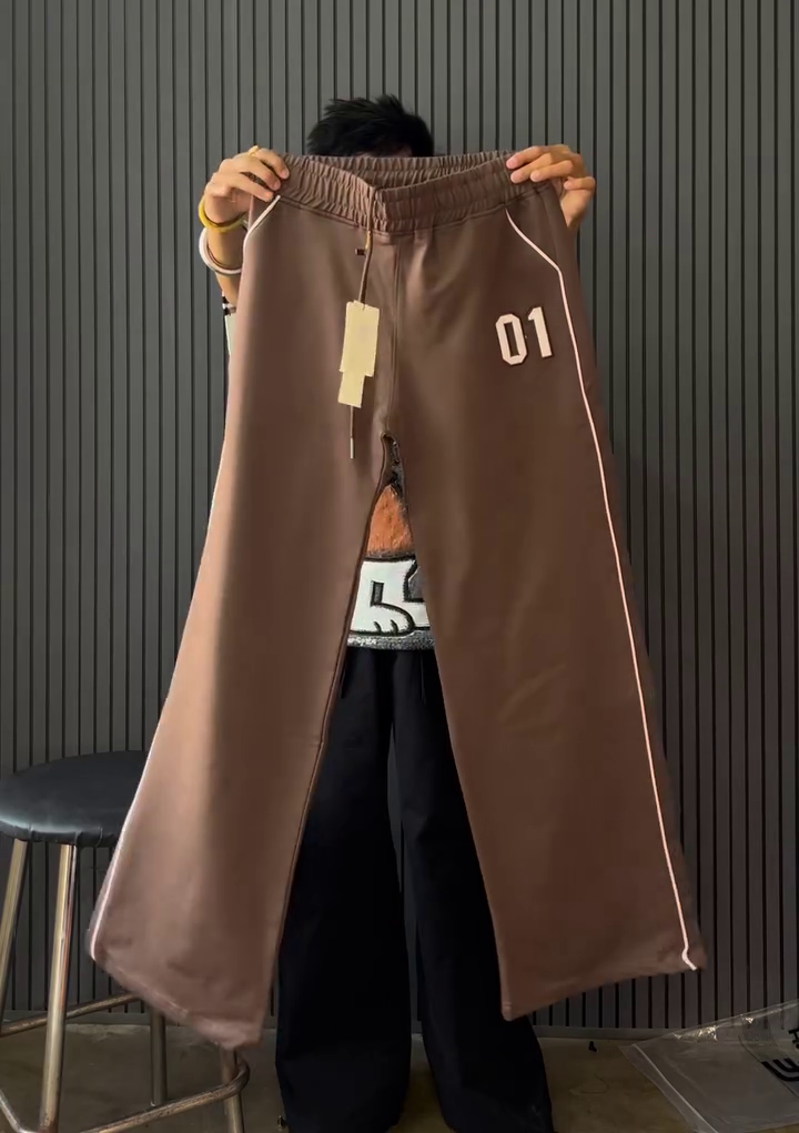 👖 Premium Relaxed Fit Wide-Leg Casual Track Pants | Soft Everyday Comfort Lounge & Streetwear Bottom