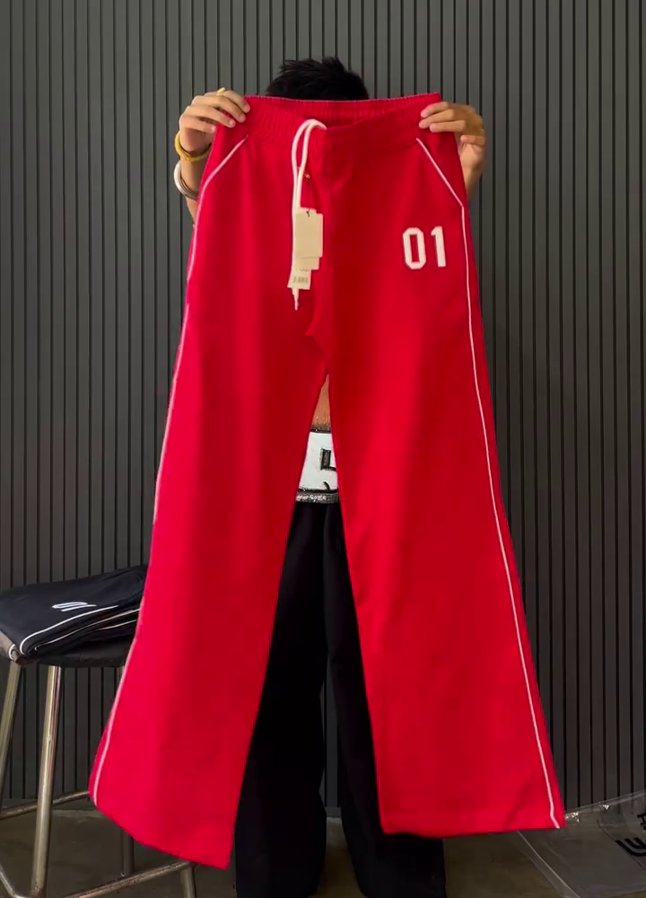 👖 Premium Relaxed Fit Wide-Leg Casual Track Pants | Soft Everyday Comfort Lounge & Streetwear Bottom