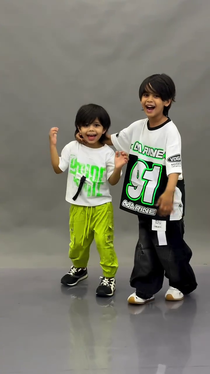 🧒 Premium Kids Casual Cargo Co-Ord Set | Trendy T-Shirt & Cargo Pants Outfit for Boys & Girls