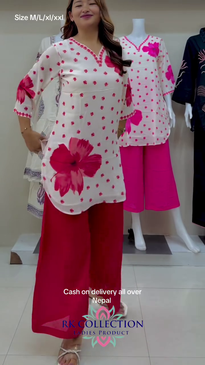 🌺 Women's Premium Floral Printed Kurti with Palazzo Set | Elegant Ethnic Co-Ord Suit | Soft Comfortable Festive & Daily Wear Outfit
