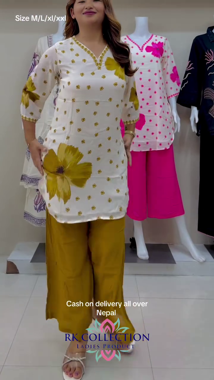 🌺 Women's Premium Floral Printed Kurti with Palazzo Set | Elegant Ethnic Co-Ord Suit | Soft Comfortable Festive & Daily Wear Outfit